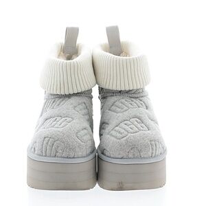 EUC UGG Classic Mini Platform Felted Boots